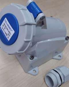 Socket 220V 3-pole 16A IP67 , mounted- CY-KL1192